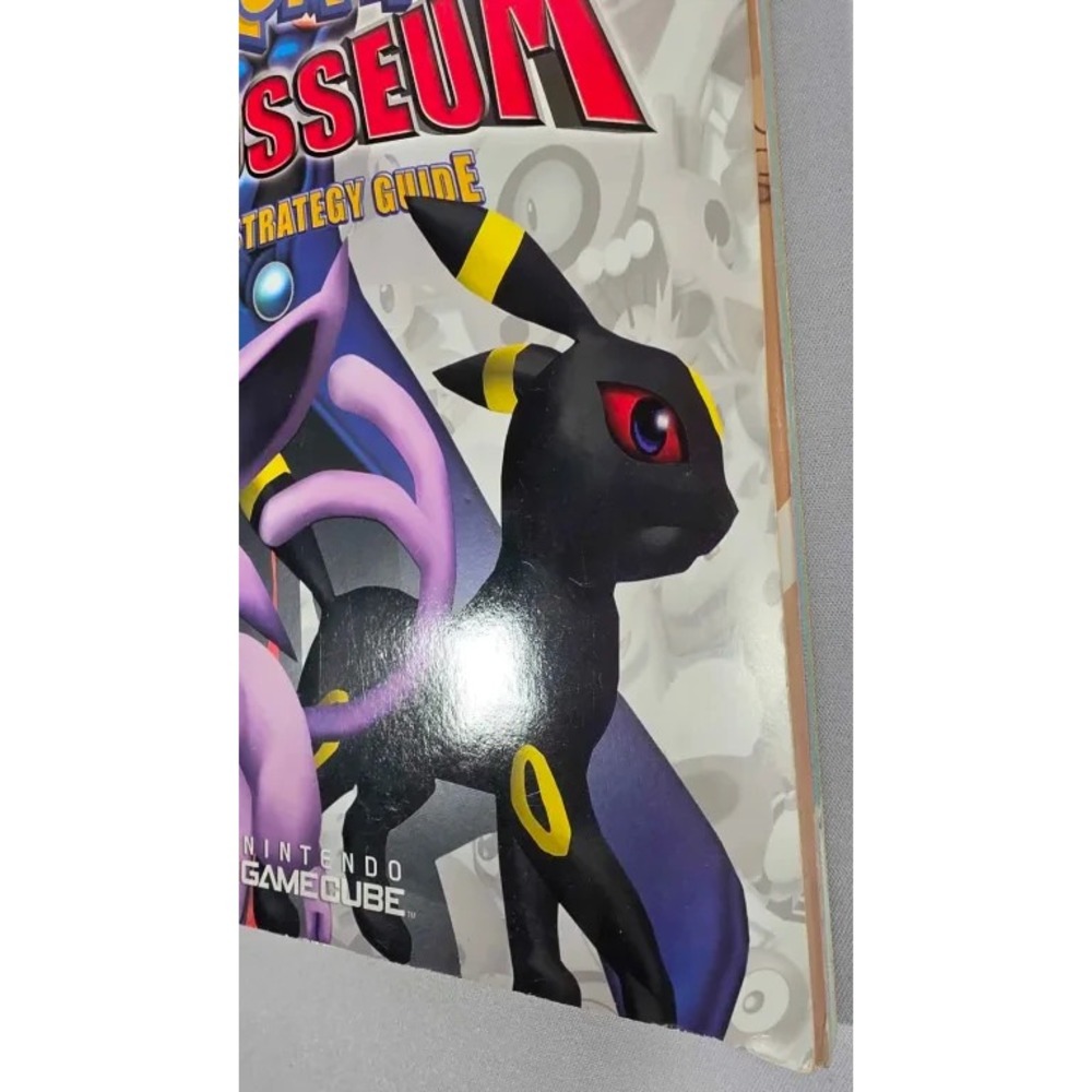 Nintendo GameCube Pokemon Colosseum Official Strategy Guide w/ 10 Page Fold Out - Picture 5 of 8